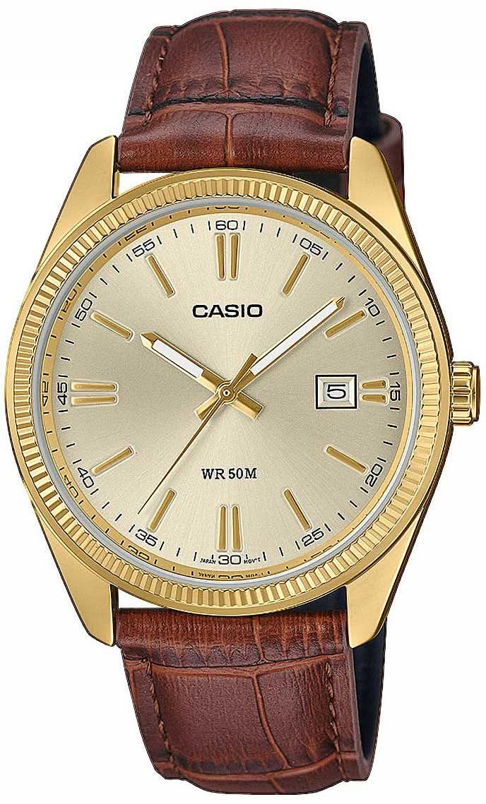 Casio Timeless MTP-1302PGL-9AVEF Men's Watch • Fluted Bezel