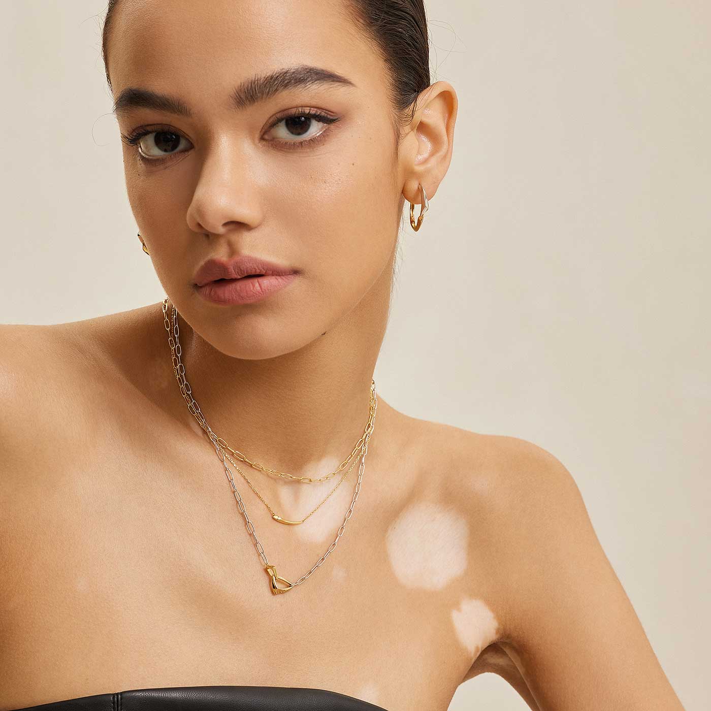 ANIA HAIE N049-01G Halskette mit länglichem Anhänger