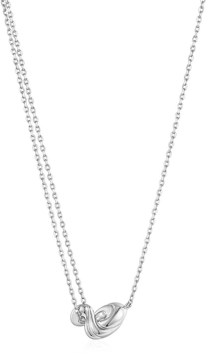 ANIA HAIE N050-03H Halskette mit gedrehtem Wellen Anhänger