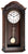 JVD Wanduhr 69x25,5x12 cm Holz • Präzises Quarzwerk • Westminster-Melodie