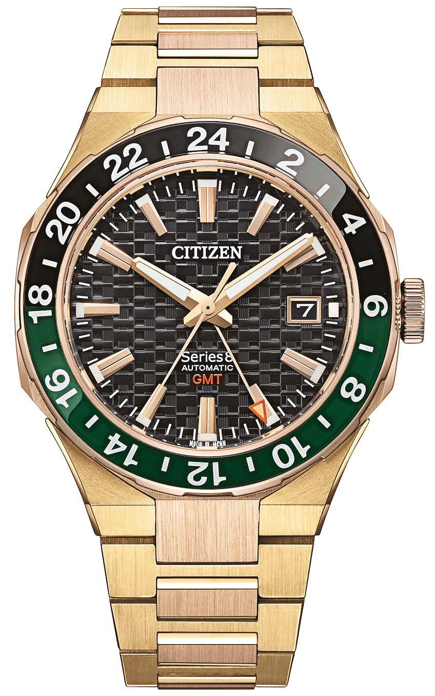 Citizen Series 8 NB6033-51E Uhr • GMT Automatik • Roségold-Finish