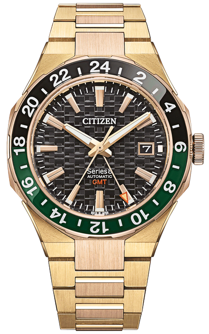 Citizen Series 8 NB6033-51E Uhr • GMT Automatik • Roségold-Finish