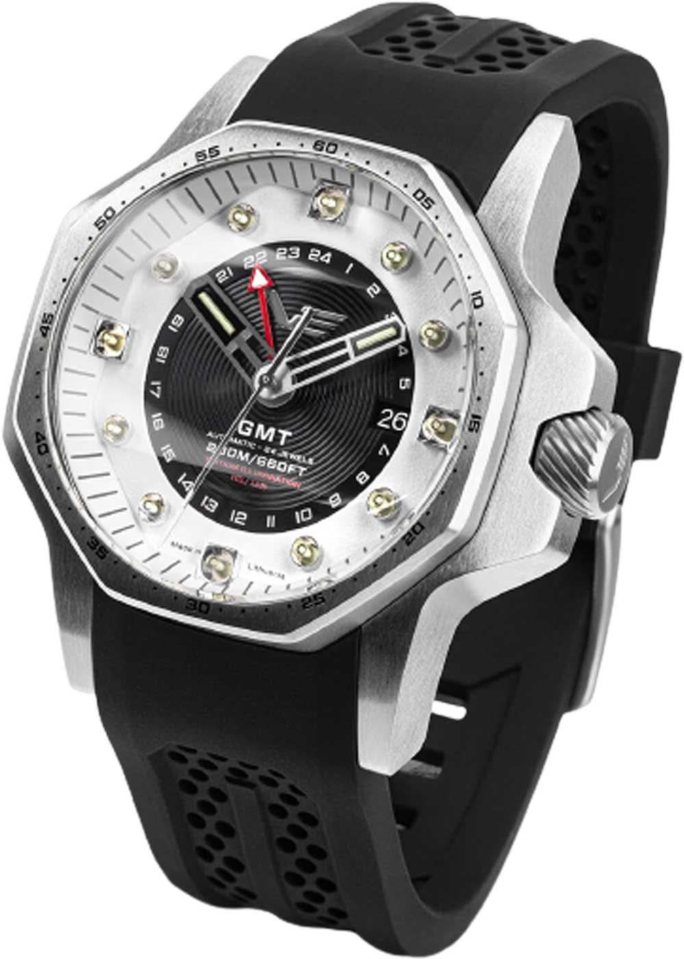 Vostok Europe Atomic Age NH34-640A702 Herrenuhr • Tritium Beleuchtung • K1-Sicherheitsglas