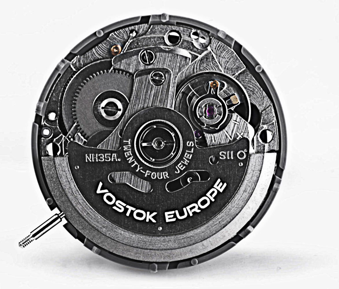 Vostok Europe N1 Rocket Compact NH35-125A748 Herren Uhr • Automatikwerk • 10 Bar Wasserdichtigkeit