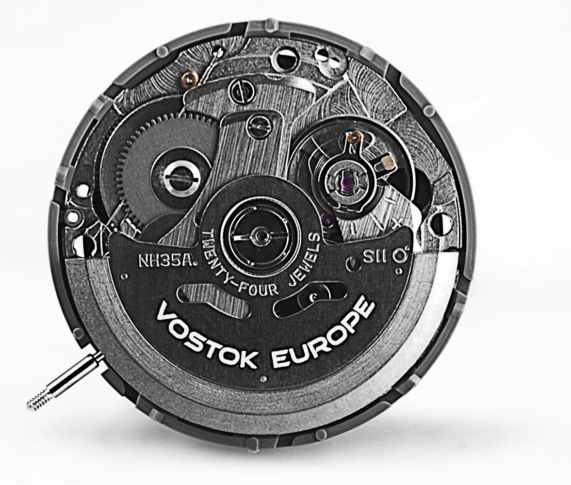 Vostok Europe Rocket N-1 Automatic Compact Limited Edition NH35A-125A748B Herren Uhr • Automatikwerk • 10 Bar Wasserdichtigkeit