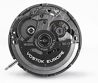 Vostok Europe Rocket N-1 Automatic Compact Limited Edition NH35A-125A748B Herren Uhr • Automatikwerk • 10 Bar Wasserdichtigkeit