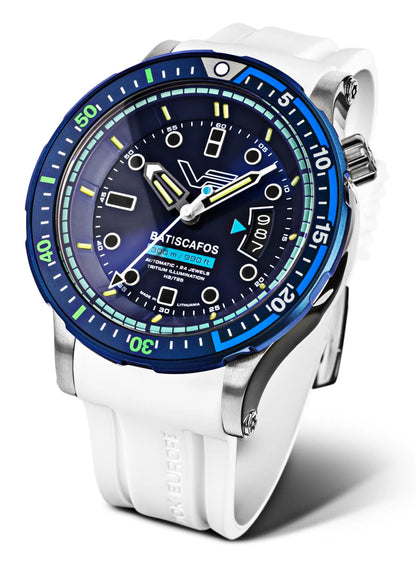 Vostok Europe Batiscafos NH35-511E768 Herrenuhr • Tritium GTLS • 30 ATM