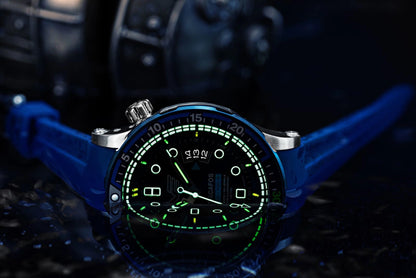 Vostok Europe Batiscafos NH35-511E768 Herrenuhr • Tritium GTLS • 30 ATM