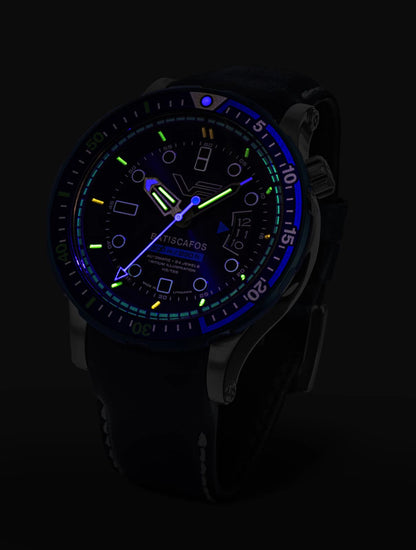 Vostok Europe Batiscafos NH35-511E768B Men's Watch • Tritium Tubes (GTLS) • 30 ATM Water Resistant