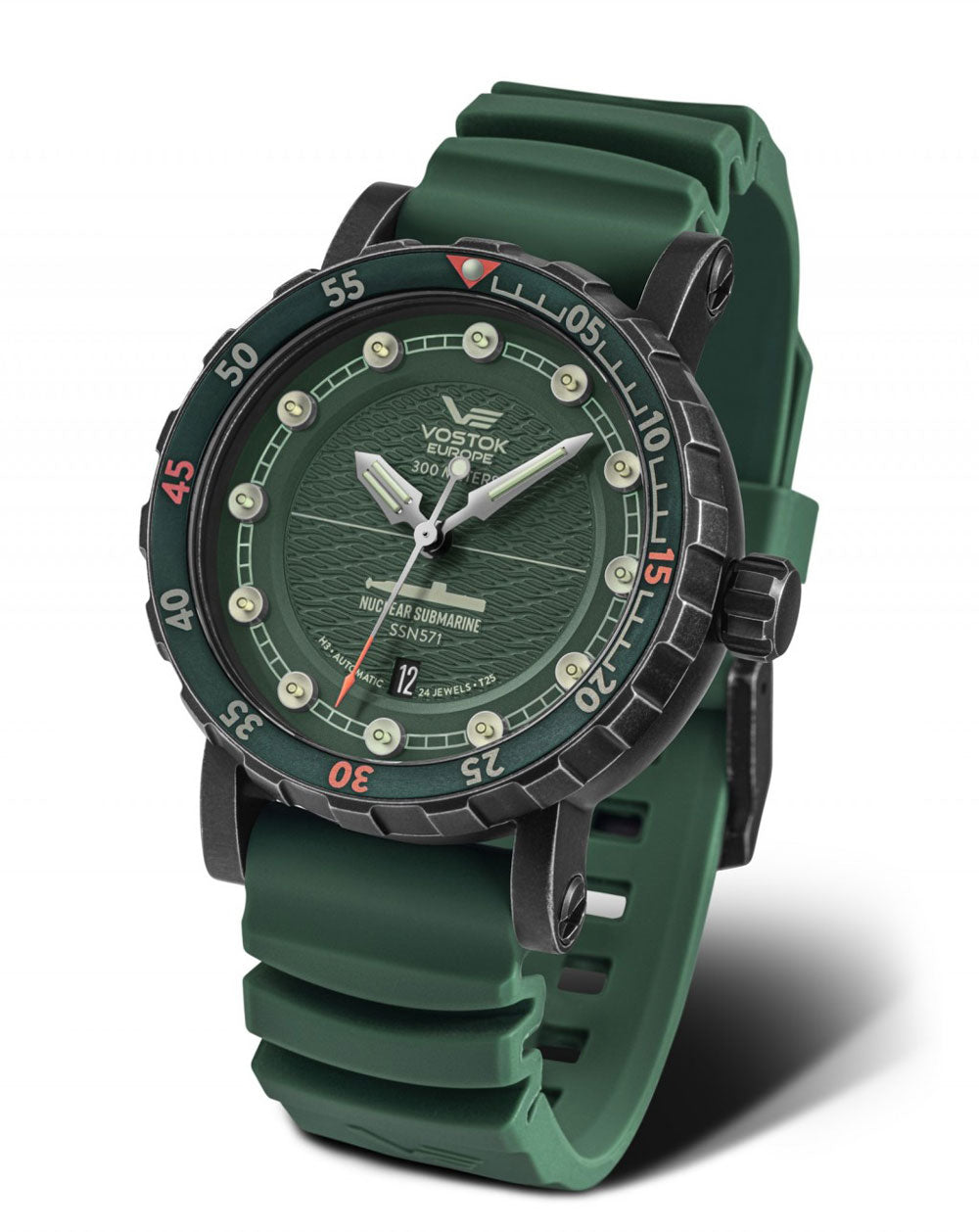 Nuclear Submarine Automatik - Vostok Europe Modell: NH35-571F608 - Serie: Nuclear Submarine