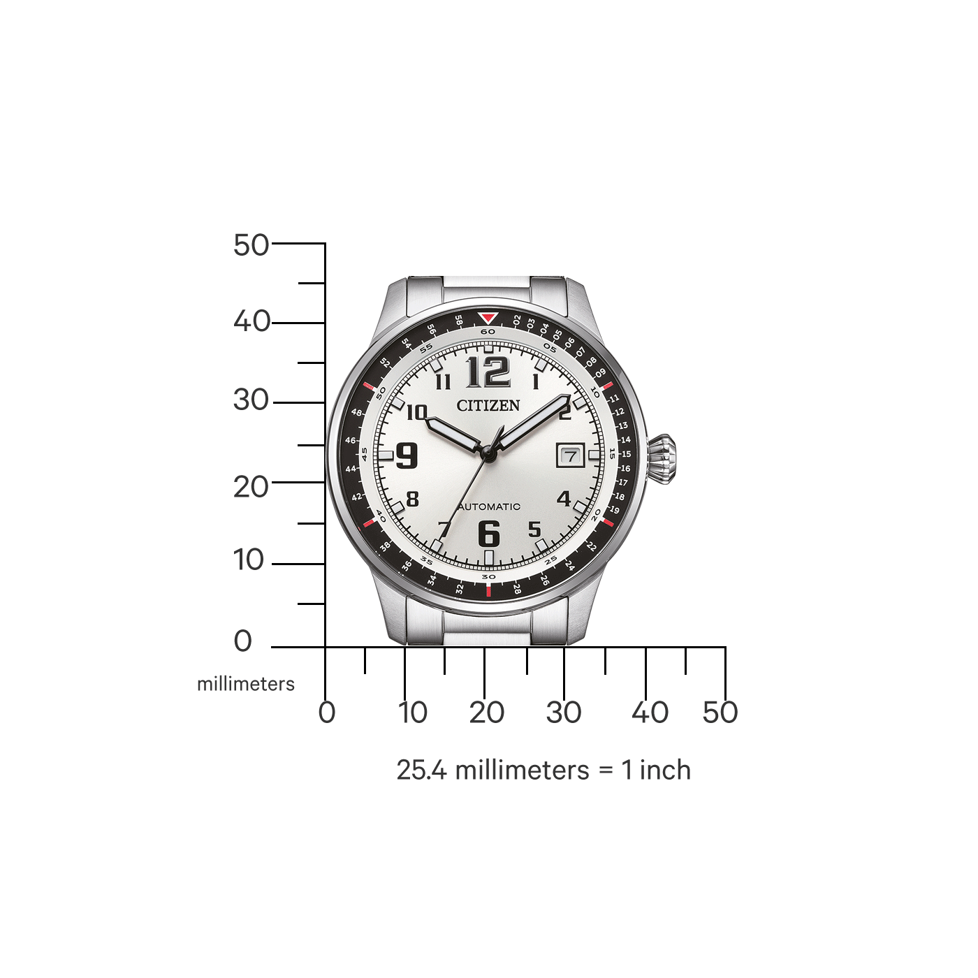 Citizen Super Titanium NJ0190-51A Uhr • Super Titanium • Automatikwerk