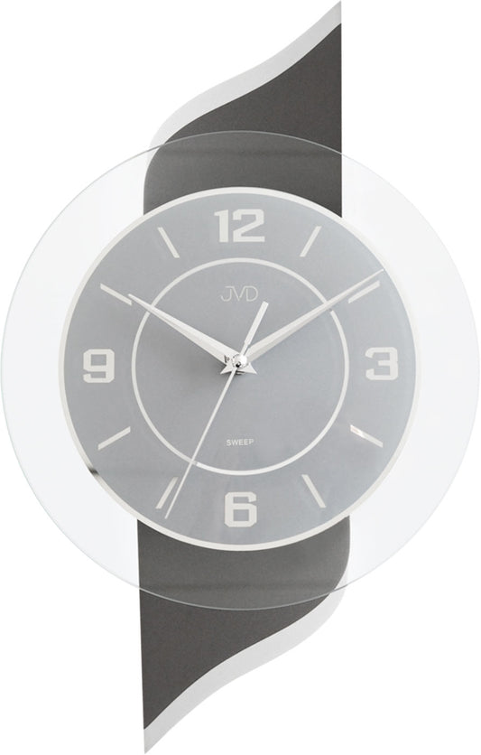 Wanduhr aus Holz und Glas - JVD Modell: NS22004/98