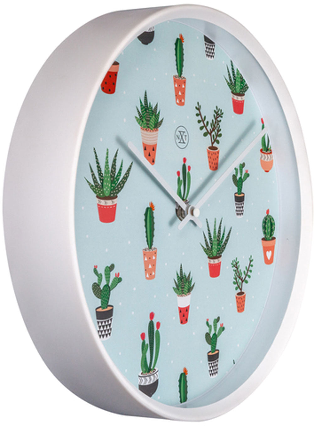 Nextime Wanduhr 30 cm Ø Kunststoff • Geräuschlos • Modernes Design