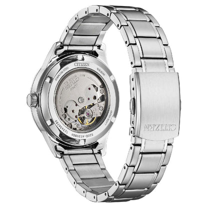Citizen Mechanik NY4058-79LE Uhr • Saphirglas • Wochentaganzeige