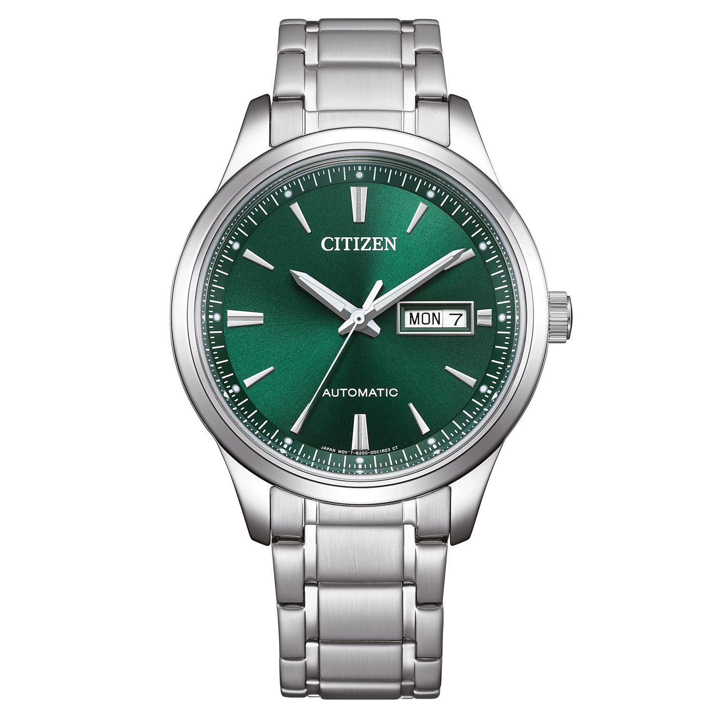 Citizen Mechanical NY4058-79XE Uhr • Automatik • Grünes Zifferblatt