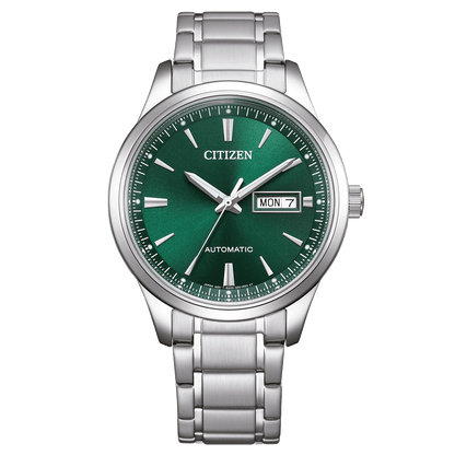 Citizen Mechanical NY4058-79XE Uhr • Automatik • Grünes Zifferblatt