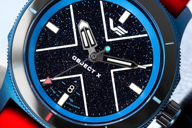 Vostok Europe Object X NH35-599E776 Herrenuhr • Tritium-Röhrchen (GTLS) • K1 Sicherheitsglas