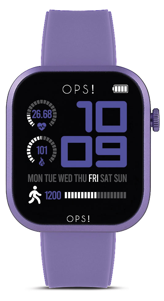 OPS! Smart Call Pro OPSSW-56 Damen Uhr • AMOLED Display • Lila