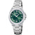 Festina Mademoiselle F20700/4 Damen Armbanduhr Grün • Mineralglas • Edelstahlarmband