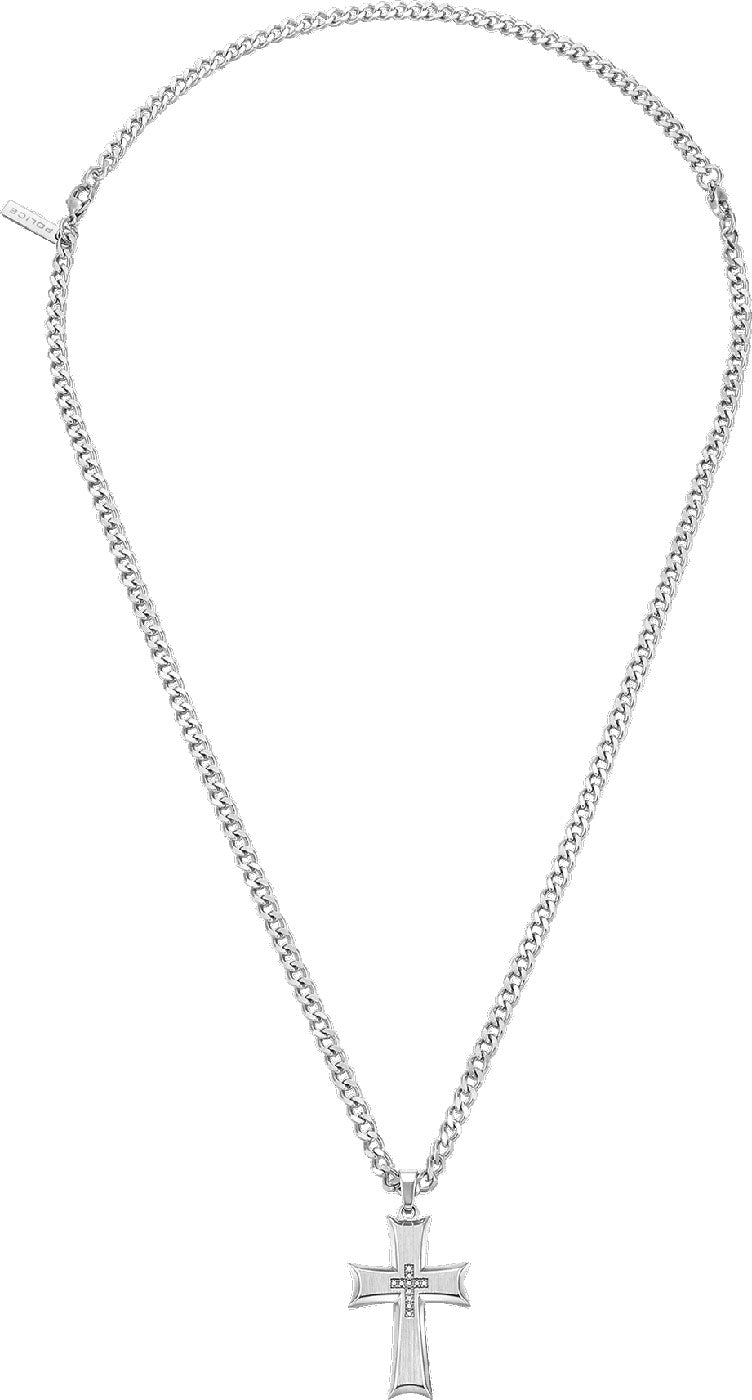 ZEAL Haskette mit Kreuz Anhänger - Police Modell: PEAGN0011001