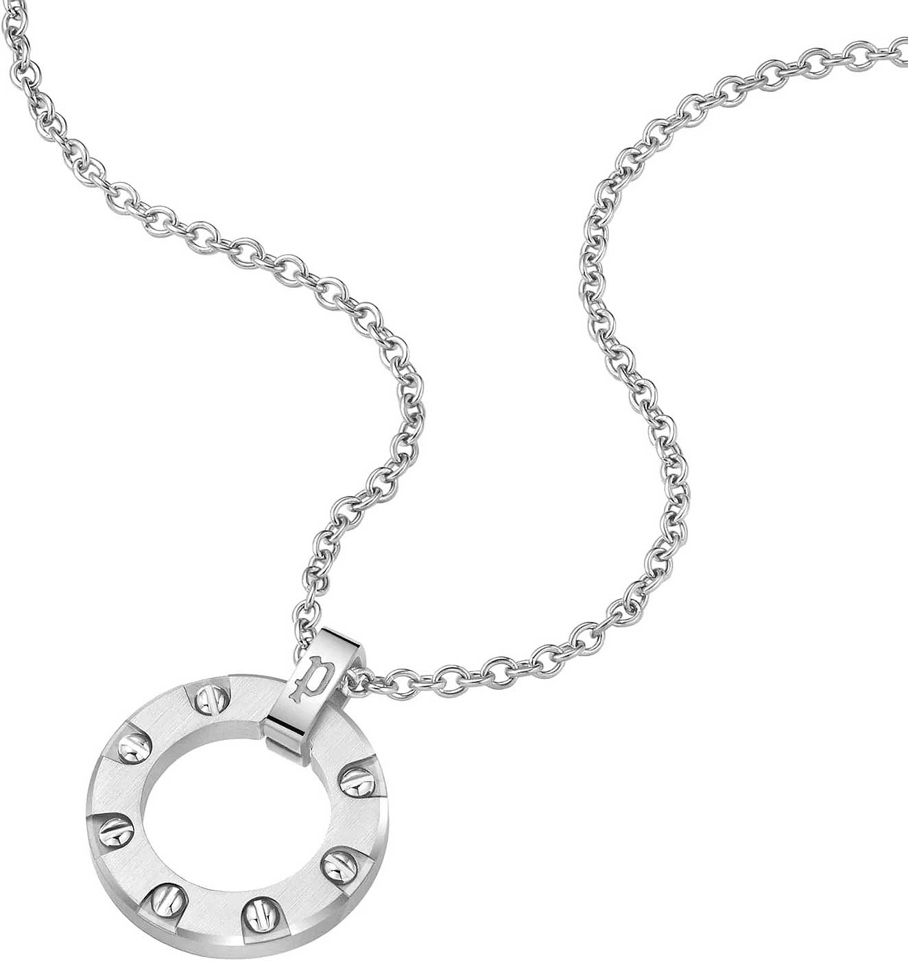 - GUNPORT Halskette mit rundem Anhänger - Police Modell: PEAGN0035701