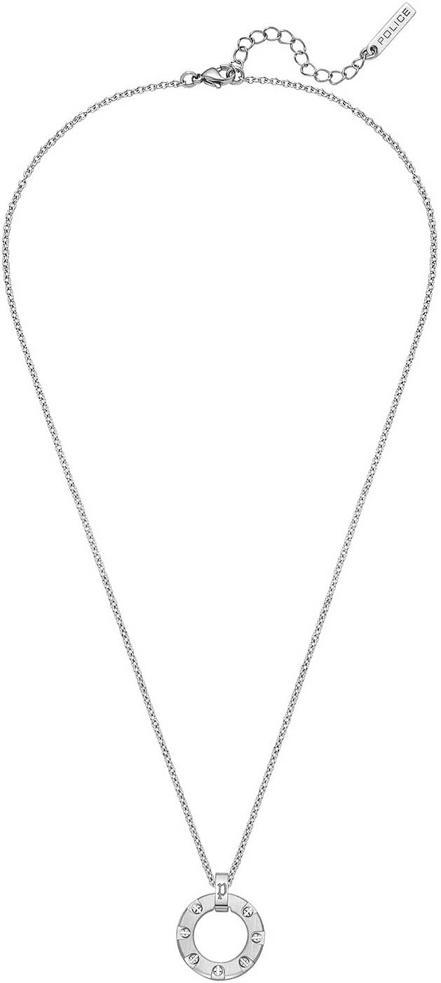 - GUNPORT Halskette mit rundem Anhänger - Police Modell: PEAGN0035701