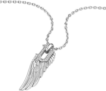 P-WING Halskette mit Flügel Anhänger - Police Modell: PEAGN0036101