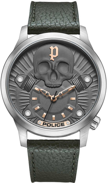 Police Jet PEWJA2227703 Herren Uhr • Quarz Uhrwerk • Edelstahlgehäuse