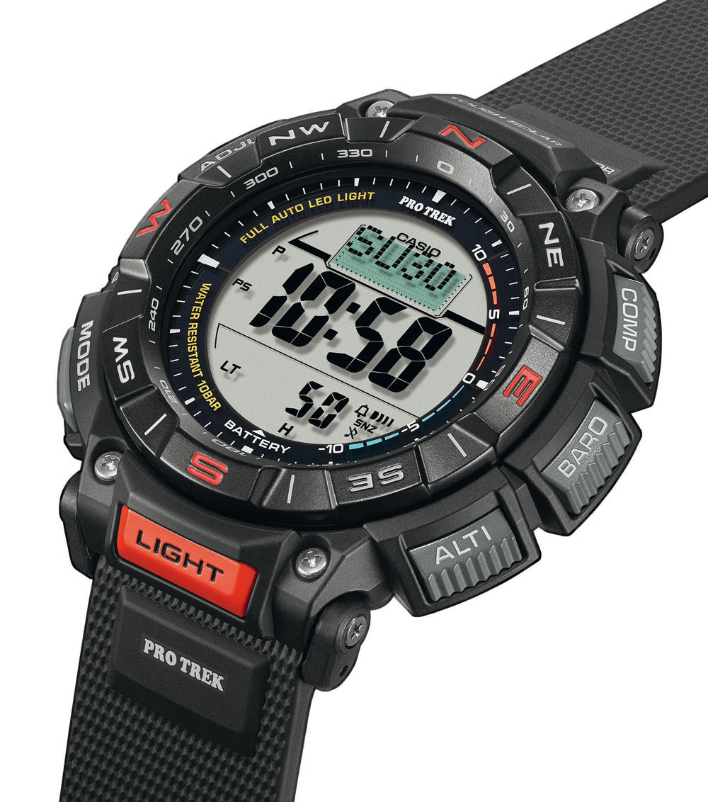 Casio Pro Trek PRG-340-1ER Uhr • Solar • Triple Sensor