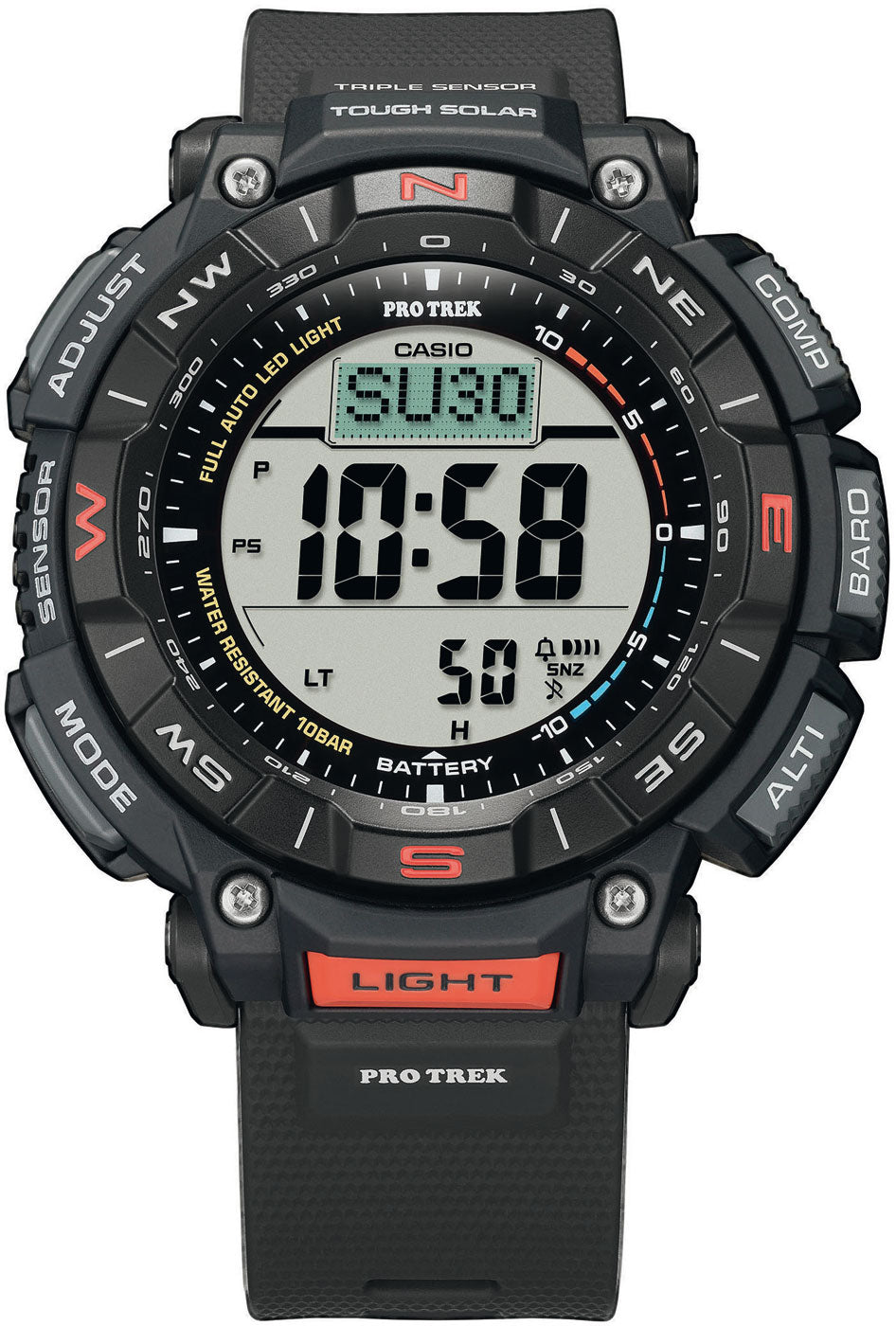 Casio Pro Trek PRG-340-1ER Uhr • Solar • Triple Sensor