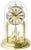 AMS Tischuhr 23 cm Messing • Quarz Uhrwerk • Römische Ziffern