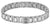 Edelstahl-Gliederarmband für Herren mit Magnetverschluss, längliche Glieder und BOSS-Logo
