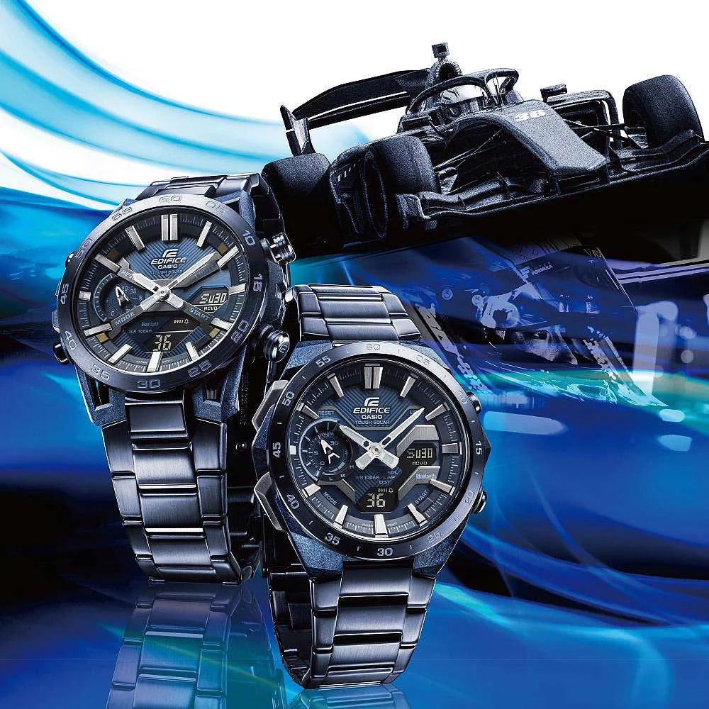 Casio Edifice ECB-2000CB-2AEF Uhr • Solar • Bluetooth • Saphirglas