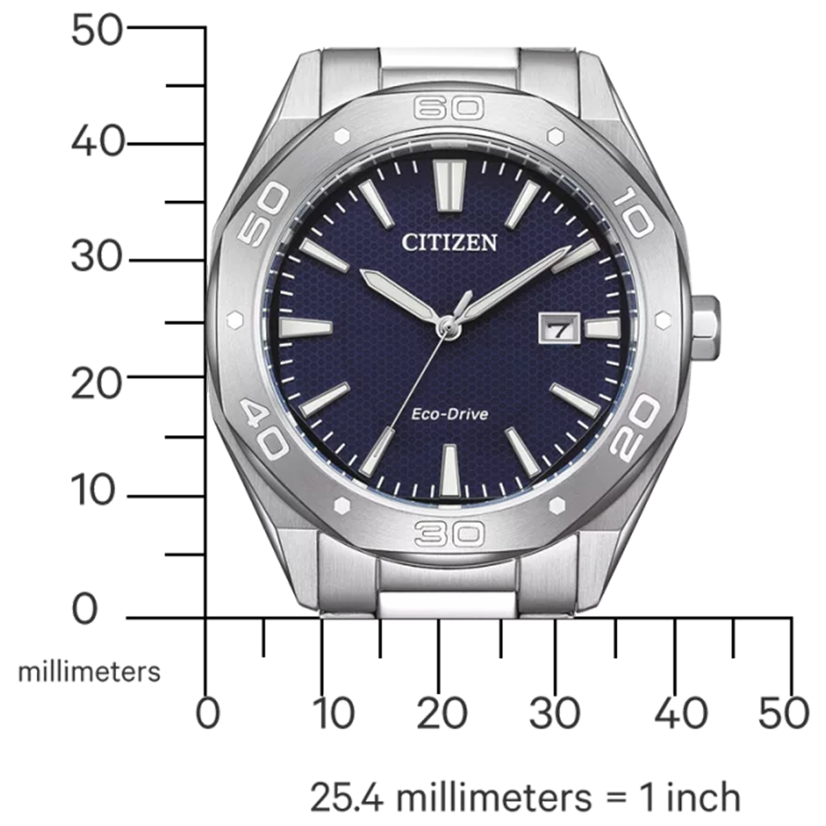 Citizen Sport BM7631-52L Uhr • Eco-Drive • Blaues Zifferblatt