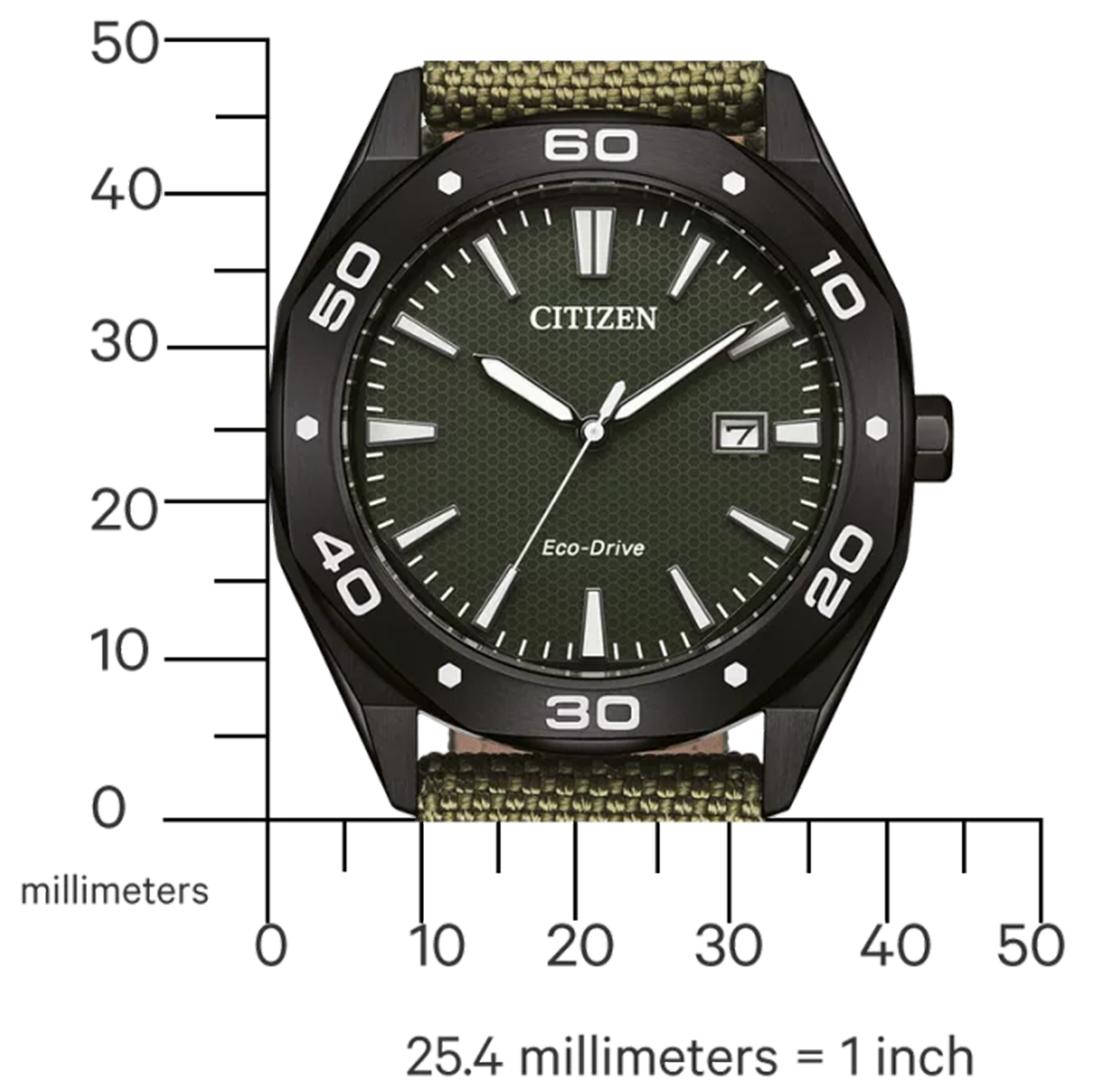 Citizen Sports BM7635-0X Uhr • Eco-Drive Solar • 10 Bar