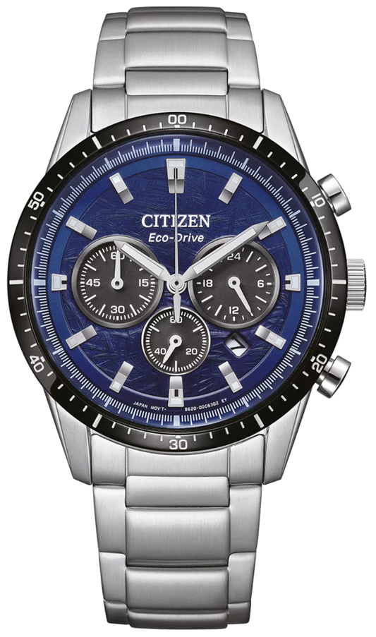 Citizen Sport Chronograph CA4624-56L Uhr • Eco-Drive Solar • Blau
