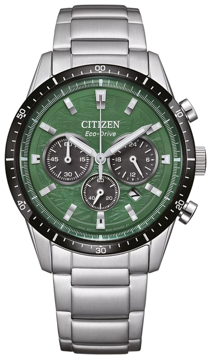 Citizen Eco-Drive CA4624-56X Uhr • Grünes Zifferblatt • Saphirglas