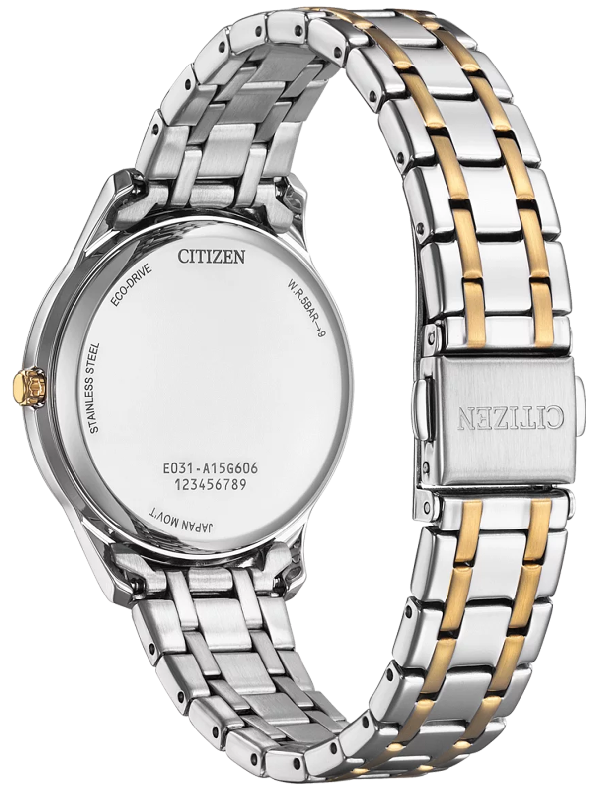 Citizen Elegance EM0416-78A Uhr • Eco-Drive • Saphirglas