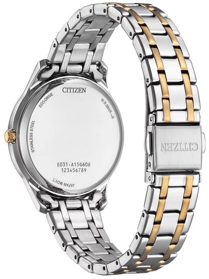 Citizen Elegance EM0416-78A Uhr • Eco-Drive • Saphirglas