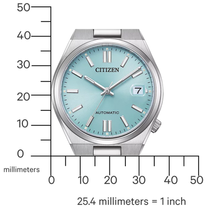 Citizen Automatik NJ0200-50L Uhr • Präzises Automatikwerk • Blaues Zifferblatt