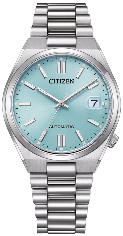 Citizen Automatik NJ0200-50L Uhr • Präzises Automatikwerk • Blaues Zifferblatt
