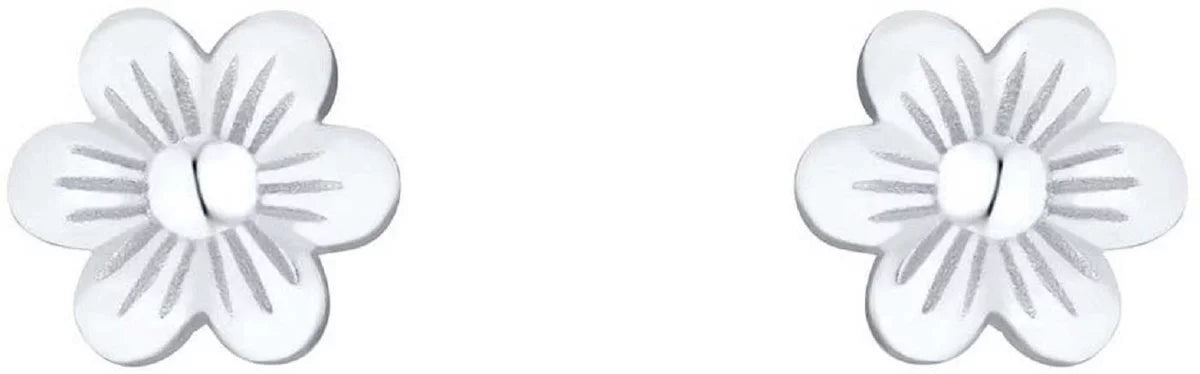 Prinzessin Lillifee 2035996 Ohrstecker Silber Blumen