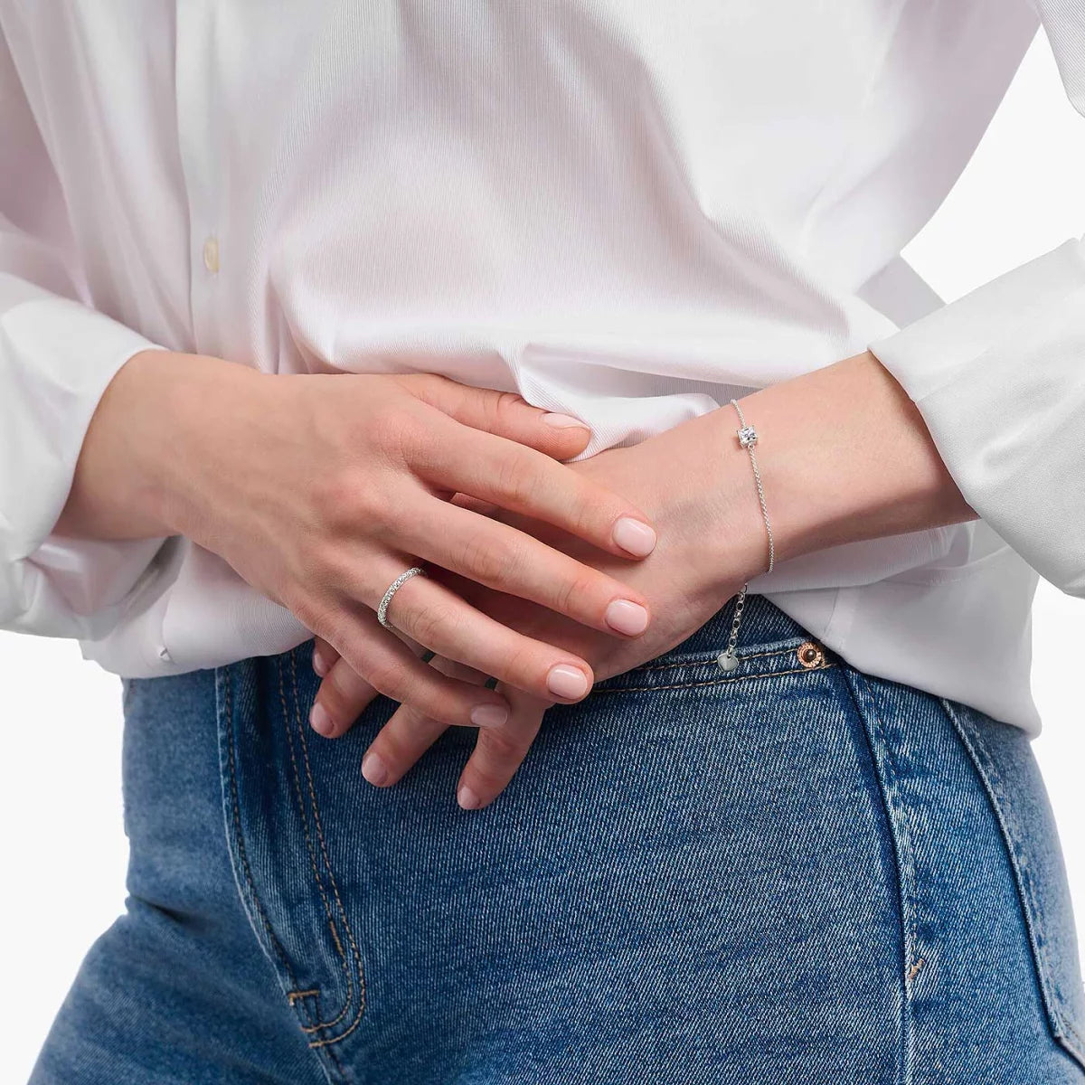 Armband mit Steinchen Anhänger - Thomas Sabo Modell: A2158-051-14