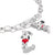 Charmanhänger aus recyceltem 925er Sterlingsilber mit Snoopy-Motiv und Pavé-Besatz, Thomas Sabo PEANUTS Connect Modell: CC1310-691-11