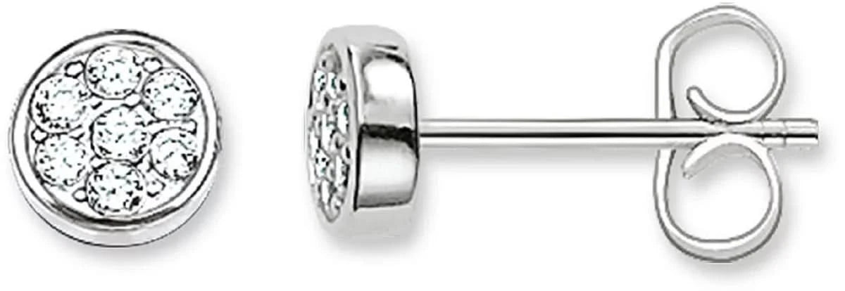Ohrstecker Sparkling Circles - 925 Sterlingsilber