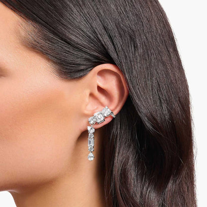 Langer Einzel Earclimber mit steinbesetztem Earcuff - Thomas Sabo Modell: H2280-051-14