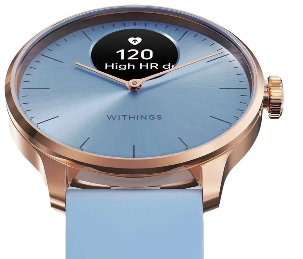 Withings ScanWatch Light HWA11-Model 3-All-Int Damen Uhr • EKG-Funktion • Aktivitätstracking