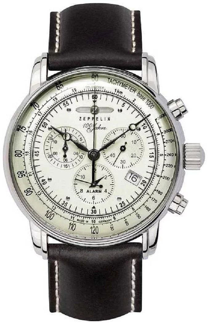 Zeppelin LZ120 Rome 2476-4 Women's Watch • Swiss Quartz Movement • Domed Crystal