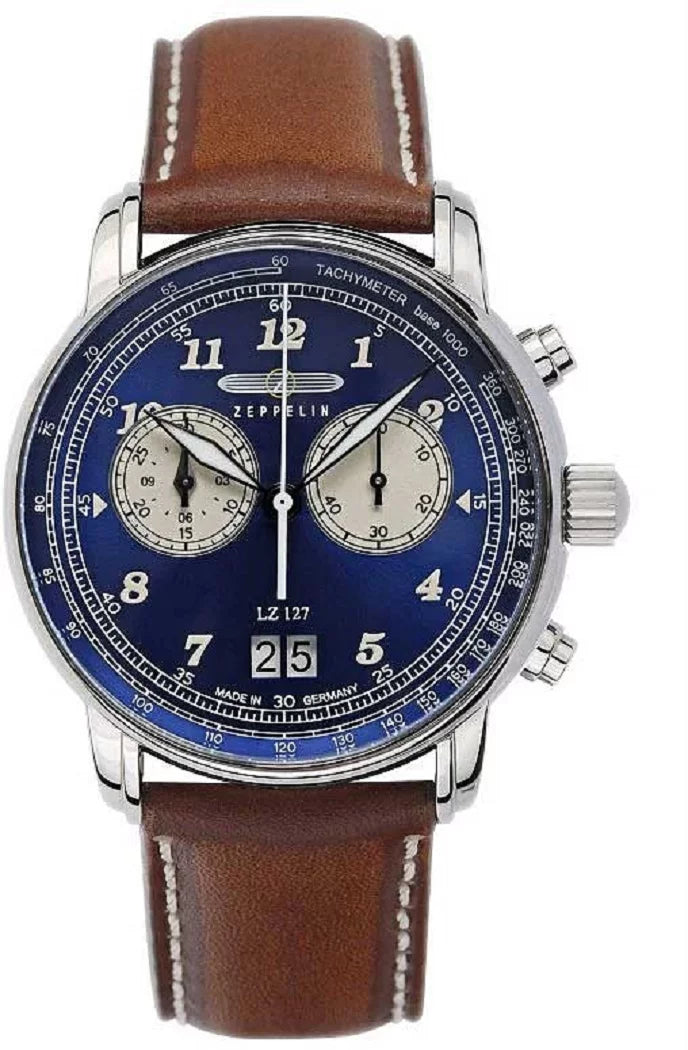 Zeppelin LZ127 Graf Zeppelin 8684-3 Herren Uhr • Quarzwerk • Chronograph