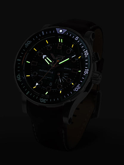 Herrenuhr grün mit Edelstahlgehäuse - Vostok Europe Modell: PX84-511A770